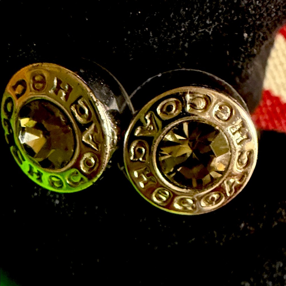 Coach SILVER Stud Earrings